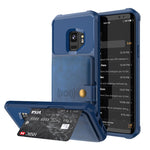 Portafoglio magnetico Custodia in pelle per telefono, For Samsung Galaxy S10+, For Samsung Galaxy Note9, For Samsung Galaxy S9, For Samsung Galaxy S9+