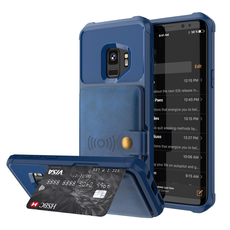 Portafoglio magnetico Custodia in pelle per telefono, For Samsung Galaxy S10+, For Samsung Galaxy Note9, For Samsung Galaxy S9, For Samsung Galaxy S9+