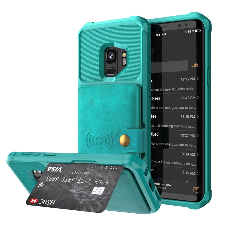 Portafoglio magnetico Custodia in pelle per telefono, For Samsung Galaxy S10+, For Samsung Galaxy Note9, For Samsung Galaxy S9, For Samsung Galaxy S9+