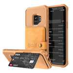 Portafoglio magnetico Custodia in pelle per telefono, For Samsung Galaxy S10+, For Samsung Galaxy Note9, For Samsung Galaxy S9, For Samsung Galaxy S9+