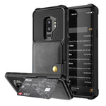 Portafoglio magnetico Custodia in pelle per telefono, For Samsung Galaxy S10+, For Samsung Galaxy Note9, For Samsung Galaxy S9, For Samsung Galaxy S9+