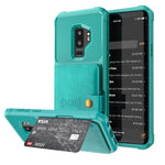 Portafoglio magnetico Custodia in pelle per telefono, For Samsung Galaxy S10+, For Samsung Galaxy Note9, For Samsung Galaxy S9, For Samsung Galaxy S9+