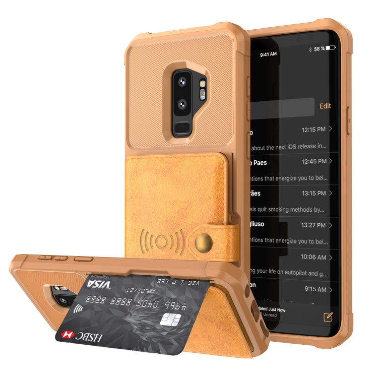 Portafoglio magnetico Custodia in pelle per telefono, For Samsung Galaxy S10+, For Samsung Galaxy Note9, For Samsung Galaxy S9, For Samsung Galaxy S9+