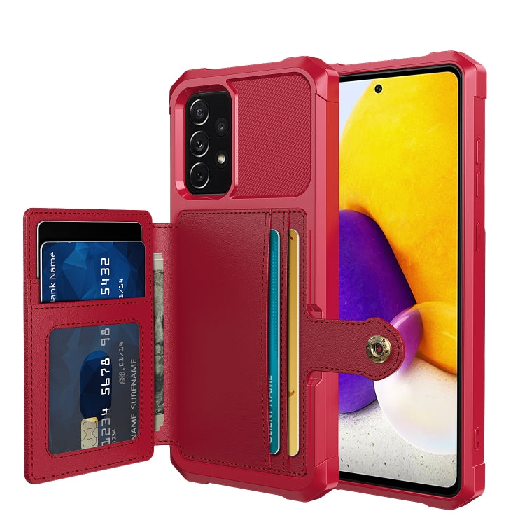 Portafoglio magnetico Custodia in pelle per telefono, For Samsung Galaxy A12, For Samsung Galaxy A52 5G / 4G, For Samsung Galaxy A72 5G / 4G, For Samsung Galaxy S21 FE 5G
