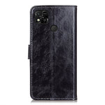 Cassa del telefono in pelle con texture retrò Crazy Horse, For Xiaomi Redmi 10A, For Samsung Galaxy M23 / F23
