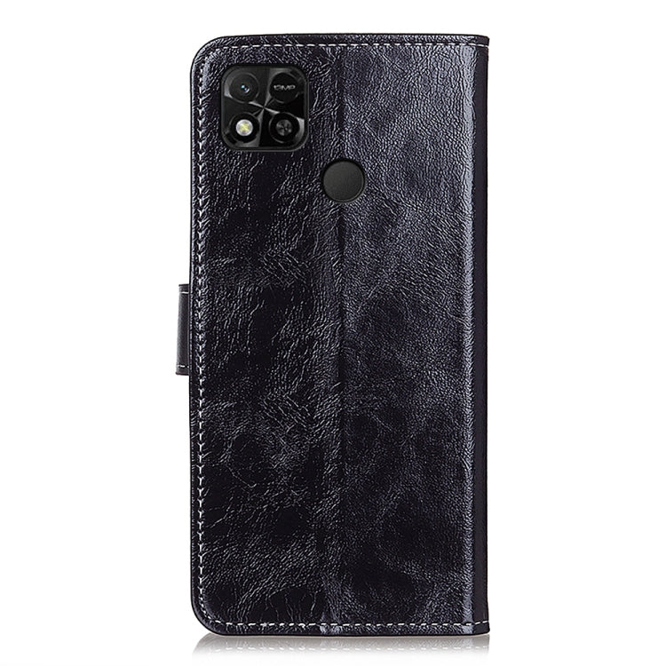 Cassa del telefono in pelle con texture retrò Crazy Horse, For Xiaomi Redmi 10A, For Samsung Galaxy M23 / F23