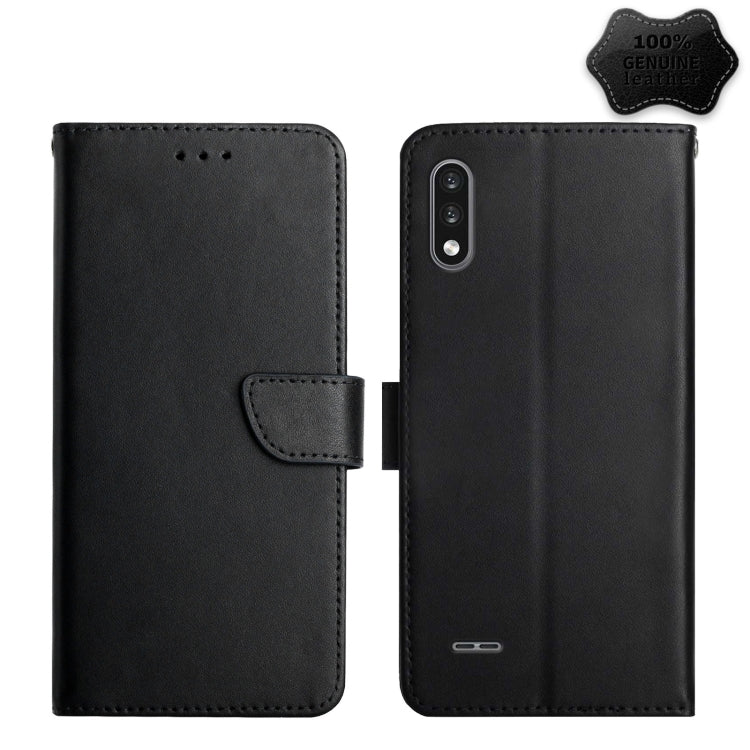 Custodia per telefono flip in vera pelle a prova di impronte digitali, For LG K22, For LG K42, For LG K52, For LG Velvet 2 Pro