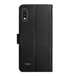 Custodia per telefono flip in vera pelle a prova di impronte digitali, For LG K22, For LG K42, For LG K52, For LG Velvet 2 Pro