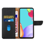 Custodia per telefono flip in vera pelle a prova di impronte digitali, For LG K22, For LG K42, For LG K52, For LG Velvet 2 Pro