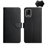 Custodia per telefono flip in vera pelle a prova di impronte digitali, For LG K22, For LG K42, For LG K52, For LG Velvet 2 Pro