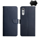 Custodia per telefono flip in vera pelle a prova di impronte digitali, For LG K22, For LG K42, For LG K52, For LG Velvet 2 Pro