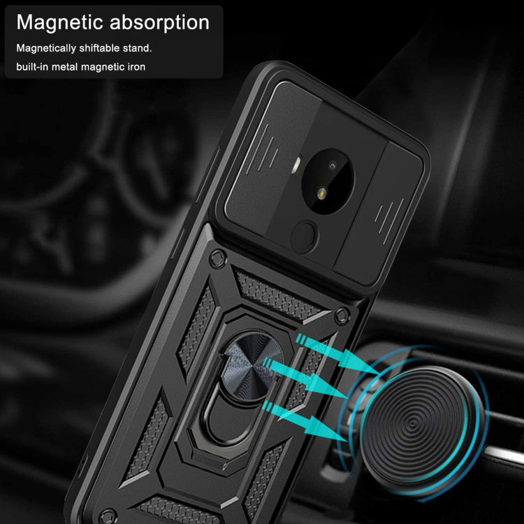 Cover per fotocamera scorrevole Design Custodia per telefono in TPU + PC, For Nokia C10, For Nokia C30, For Nokia G10 / G20, For OPPO Realme 9 Pro+, For OPPO Realme 9i/A36