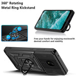 Cover per fotocamera scorrevole Design Custodia per telefono in TPU + PC, For Nokia C10, For Nokia C30, For Nokia G10 / G20, For OPPO Realme 9 Pro+, For OPPO Realme 9i/A36