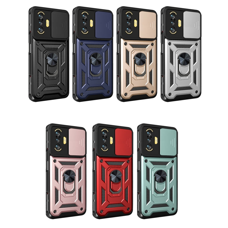 Cover per fotocamera scorrevole Design Custodia per telefono in TPU + PC, For  Xiaomi Poco F3 GT/Redmi K40, For Xiaomi Redmi 10C 4G