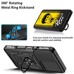Cover per fotocamera scorrevole Design Custodia per telefono in TPU + PC, For  Xiaomi Poco F3 GT/Redmi K40, For Xiaomi Redmi 10C 4G