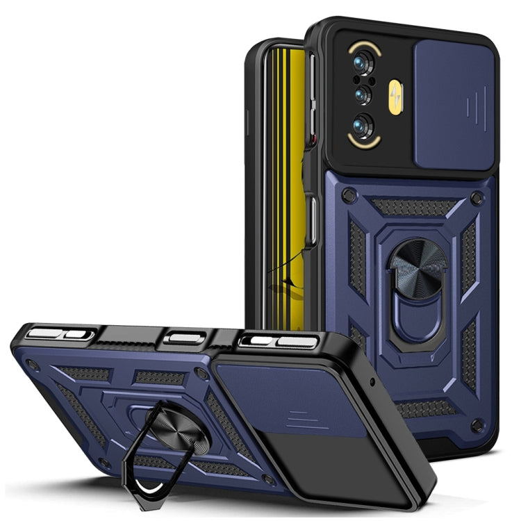 Cover per fotocamera scorrevole Design Custodia per telefono in TPU + PC, For  Xiaomi Poco F3 GT/Redmi K40, For Xiaomi Redmi 10C 4G