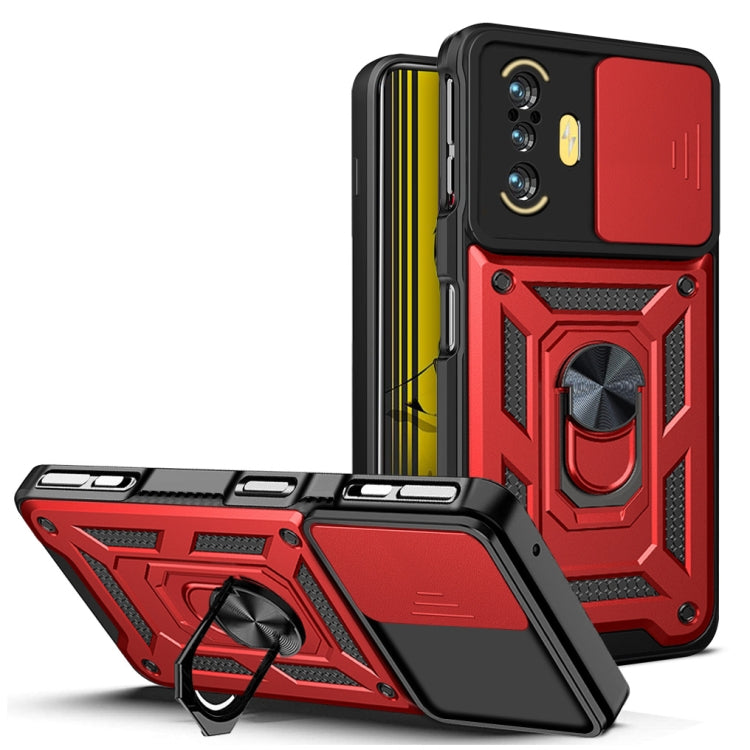 Cover per fotocamera scorrevole Design Custodia per telefono in TPU + PC, For  Xiaomi Poco F3 GT/Redmi K40, For Xiaomi Redmi 10C 4G