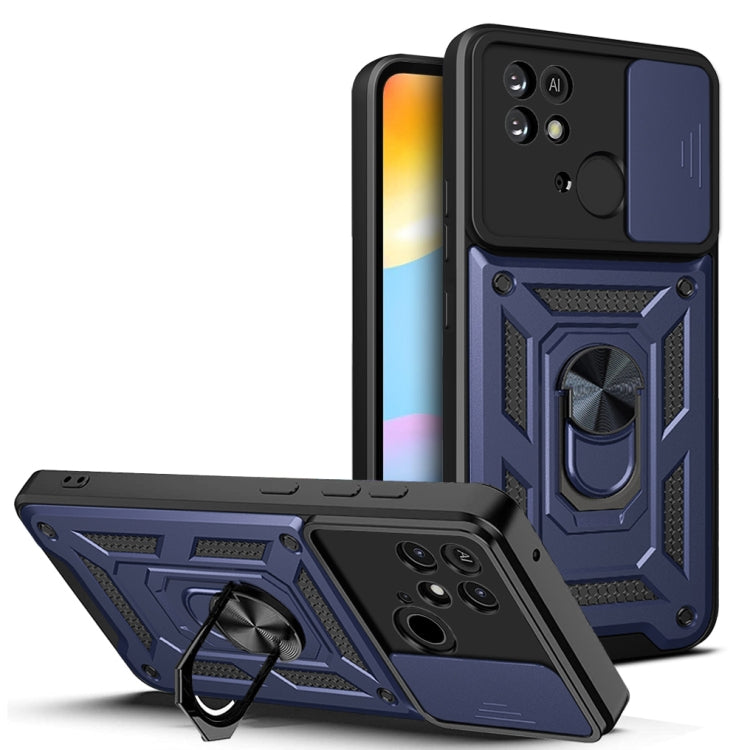 Cover per fotocamera scorrevole Design Custodia per telefono in TPU + PC, For  Xiaomi Poco F3 GT/Redmi K40, For Xiaomi Redmi 10C 4G