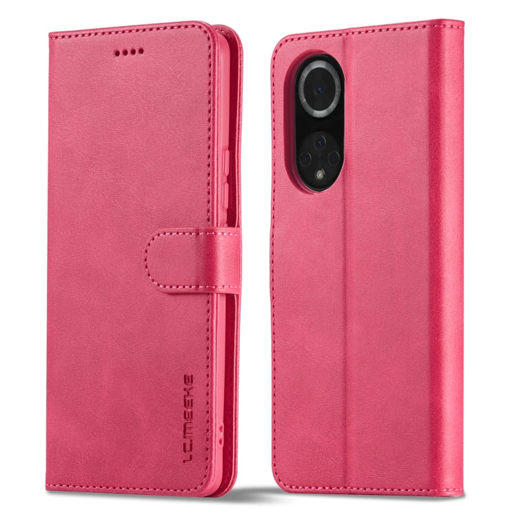 LC.IMEEKE Custodia per cellulare in pelle di vitello, For Honor 50 / nova 9, For Honor 50 Pro / nova 9 Pro, For Xiaomi Poco X4 Pro 5G, For Xiaomi Poco M4 Pro