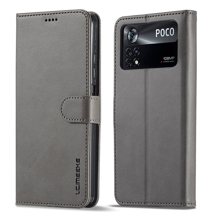 LC.IMEEKE Custodia per cellulare in pelle di vitello, For Honor 50 / nova 9, For Honor 50 Pro / nova 9 Pro, For Xiaomi Poco X4 Pro 5G, For Xiaomi Poco M4 Pro