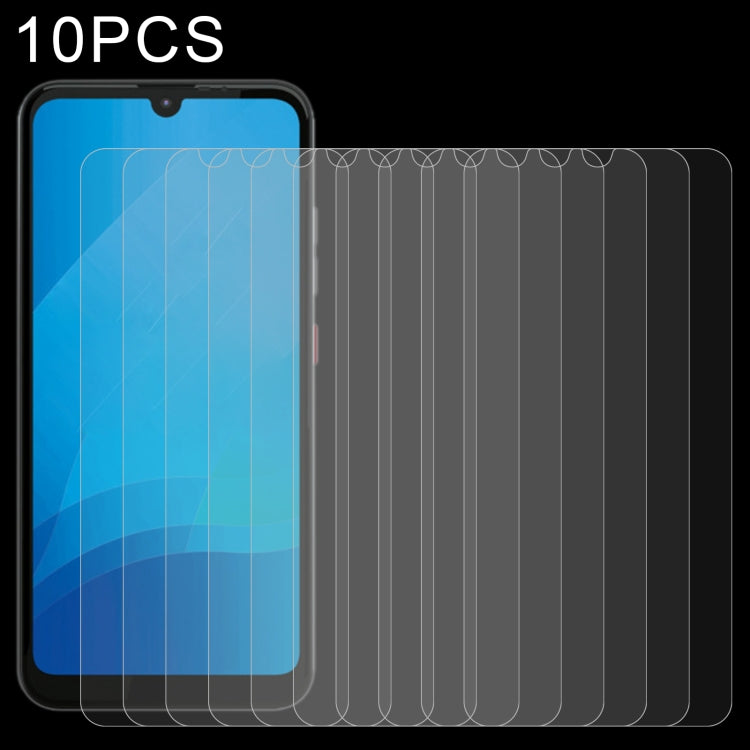 10 pellicole in vetro temperato da 0,26 mm 9H 2,5D, For Gigaset GS3(10 PCS), For Gigaset GS4(10 PCS), For Sony Xperia Ace III(50 PCS), For Infinix Hot 11 2022(10 PCS), For Sharp Simple Sumaho 6(10 PCS)