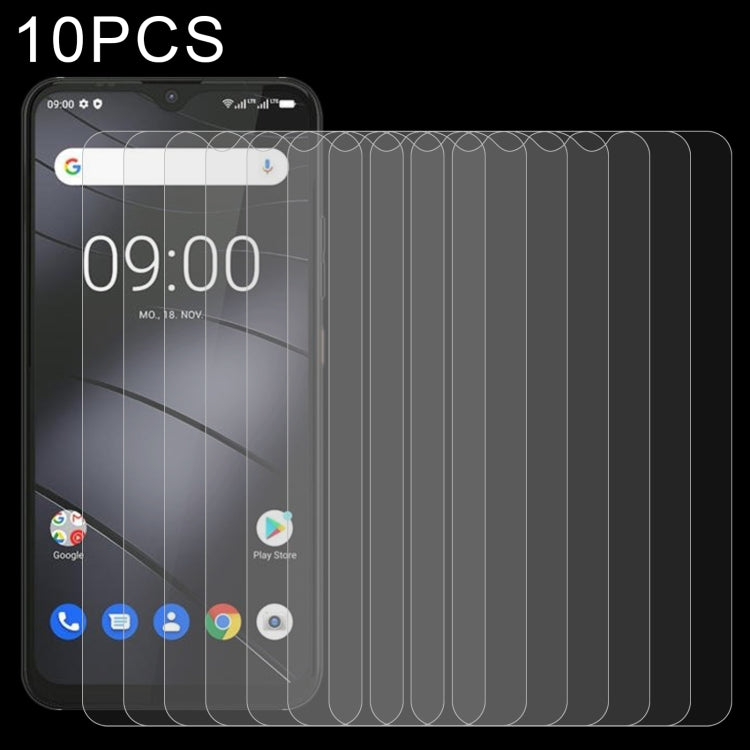 10 pellicole in vetro temperato da 0,26 mm 9H 2,5D, For Gigaset GS3(10 PCS), For Gigaset GS4(10 PCS), For Sony Xperia Ace III(50 PCS), For Infinix Hot 11 2022(10 PCS), For Sharp Simple Sumaho 6(10 PCS)