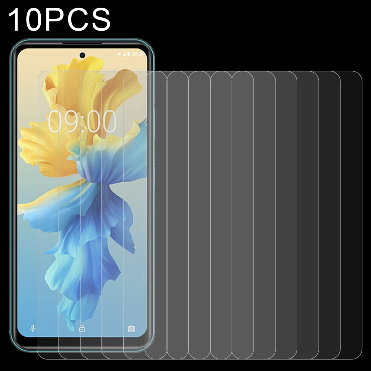 10 pellicole in vetro temperato da 0,26 mm 9H 2,5D, For Gigaset GS3(10 PCS), For Gigaset GS4(10 PCS), For Sony Xperia Ace III(50 PCS), For Infinix Hot 11 2022(10 PCS), For Sharp Simple Sumaho 6(10 PCS)
