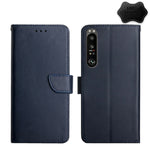 Custodia per telefono flip in vera pelle a prova di impronte digitali, For Sony Xperia 1 III, For Sony Xperia 5 III, For Sony Xperia 10 III, For Sony Xperia Ace II, For Sony Xperia 1 IV, For Sony Xperia 10 IV, For Sony Xperia Pro-I