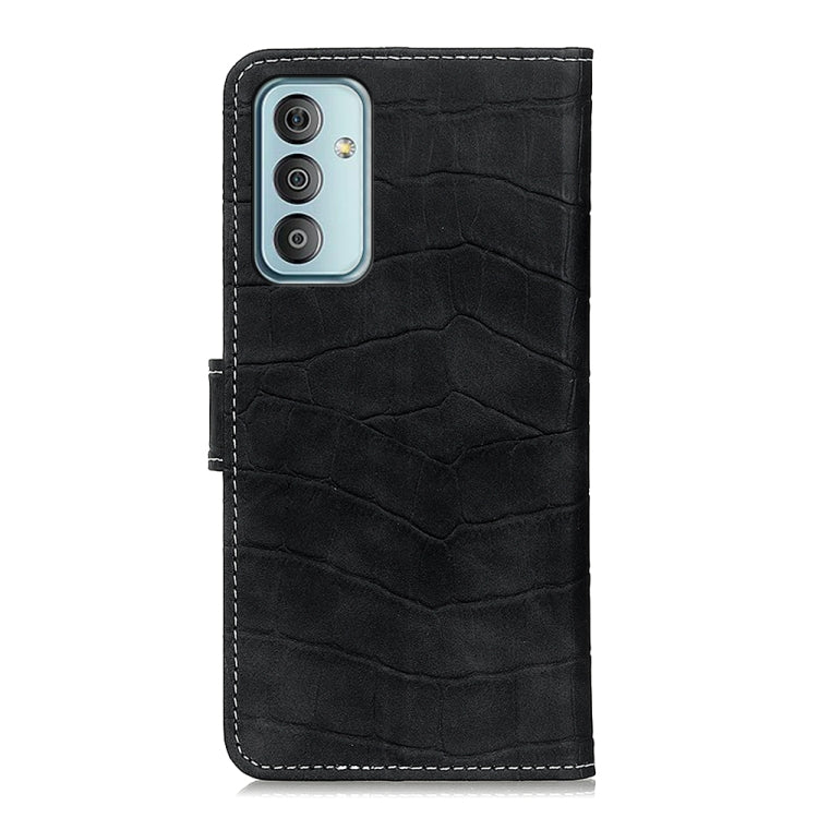 Custodia per cellulare in pelle a vibrazione orizzontale con struttura in coccodrillo, For Samsung Galaxy M23 / F23, For Xiaomi Redmi 10A