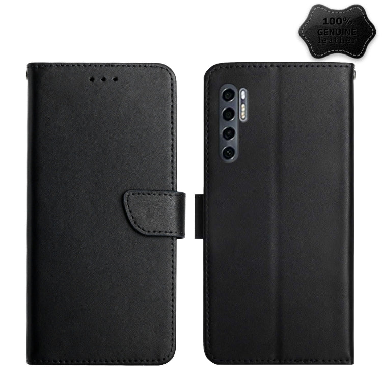 Custodia per telefono flip in vera pelle a prova di impronte digitali, For TCL 20 Pro 5G, For TCL 20 R 5G, For TCL 20 SE, For TCL 20L+, For TCL 10 SE, For TCL 30 SE, For TCL 205