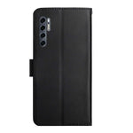 Custodia per telefono flip in vera pelle a prova di impronte digitali, For TCL 20 Pro 5G, For TCL 20 R 5G, For TCL 20 SE, For TCL 20L+, For TCL 10 SE, For TCL 30 SE, For TCL 205