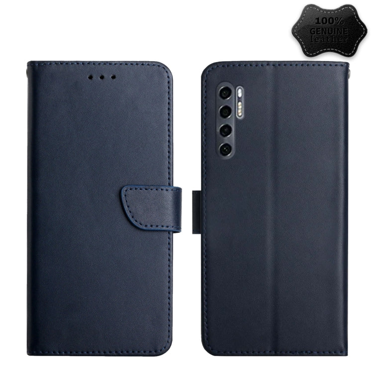 Custodia per telefono flip in vera pelle a prova di impronte digitali, For TCL 20 Pro 5G, For TCL 20 R 5G, For TCL 20 SE, For TCL 20L+, For TCL 10 SE, For TCL 30 SE, For TCL 205