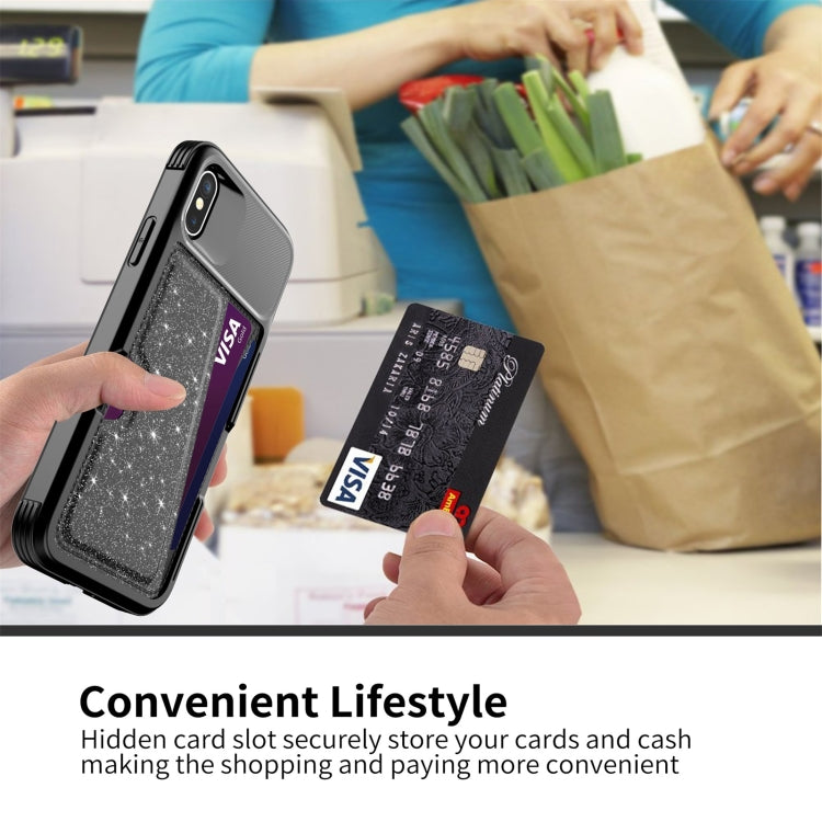 Custodia portafoglio in pelle con slot carte per iPhone