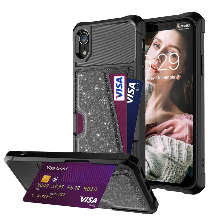 Custodia portafoglio in pelle con slot carte per iPhone