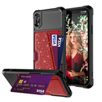 Custodia portafoglio in pelle con slot carte per iPhone