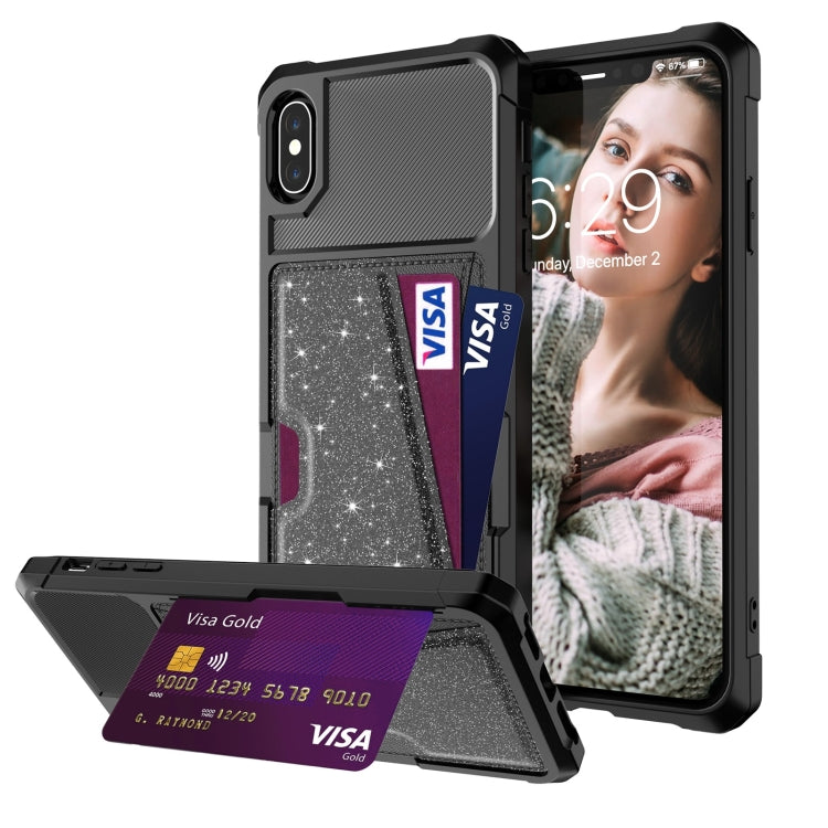 Custodia portafoglio in pelle con slot carte per iPhone