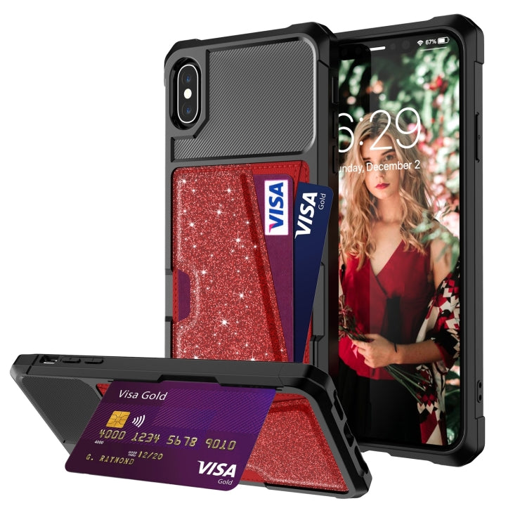Custodia portafoglio in pelle con slot carte per iPhone