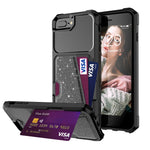 Custodia portafoglio in pelle con slot carte per iPhone