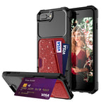Custodia portafoglio in pelle con slot carte per iPhone