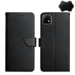 Custodia per telefono flip in vera pelle a prova di impronte digitali, For Wiko T3, For Fujitsu Arrows F-52B, For Kyocera Android One S9, For Sharp Aquos V6 / V6 Plus, For Sharp Aquos Wish SHG06, For Sharp Simple Sumaho 6