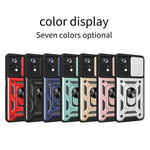 Cover per fotocamera scorrevole Design Custodia per telefono in TPU + PC, For Xiaomi Poco X4 Pro 5G, For Motorola Edge 20 Pro