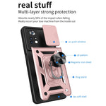 Cover per fotocamera scorrevole Design Custodia per telefono in TPU + PC, For Xiaomi Poco X4 Pro 5G, For Motorola Edge 20 Pro