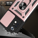 Cover per fotocamera scorrevole Design Custodia per telefono in TPU + PC, For Xiaomi Poco X4 Pro 5G, For Motorola Edge 20 Pro