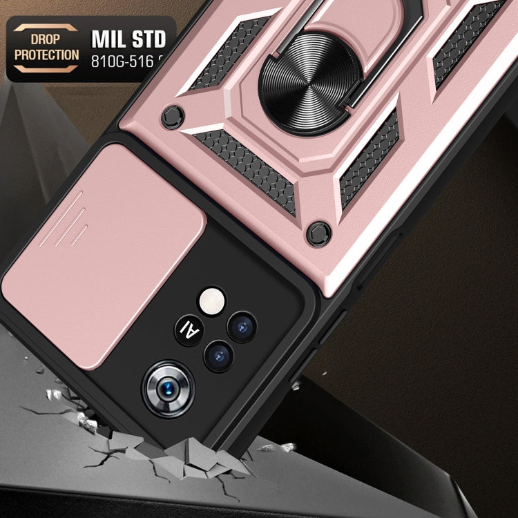 Cover per fotocamera scorrevole Design Custodia per telefono in TPU + PC, For Xiaomi Poco X4 Pro 5G, For Motorola Edge 20 Pro