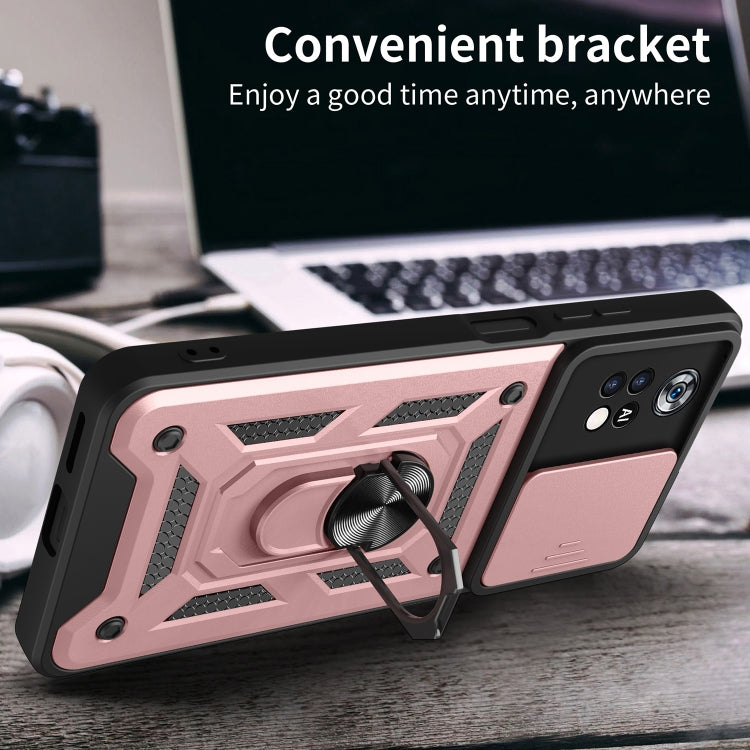 Cover per fotocamera scorrevole Design Custodia per telefono in TPU + PC, For Xiaomi Poco X4 Pro 5G, For Motorola Edge 20 Pro