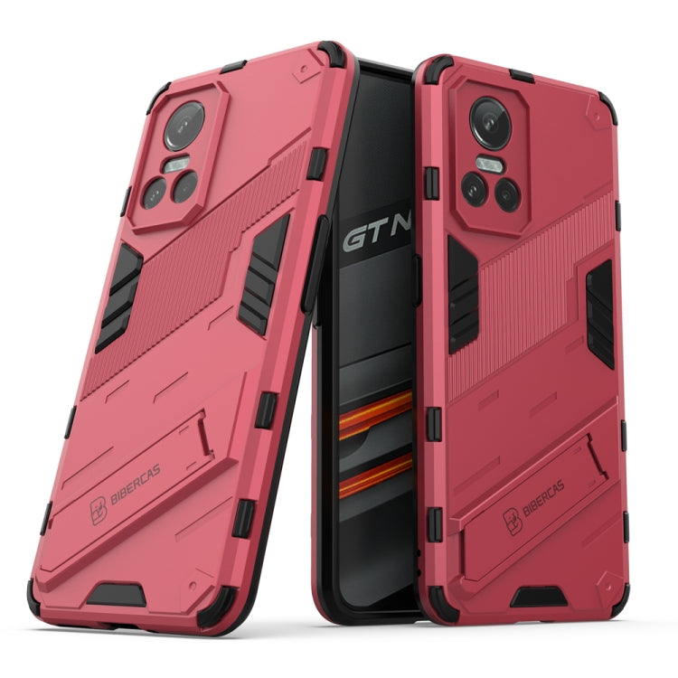 Punk Armor 2 in 1 PC + custodia per telefono antiurto in TPU con supporto invisibile, For Realme GT Neo3 5G China, For Samsung Galaxy A23