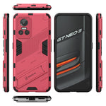Punk Armor 2 in 1 PC + custodia per telefono antiurto in TPU con supporto invisibile, For Realme GT Neo3 5G China, For Samsung Galaxy A23