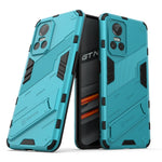Punk Armor 2 in 1 PC + custodia per telefono antiurto in TPU con supporto invisibile, For Realme GT Neo3 5G China, For Samsung Galaxy A23