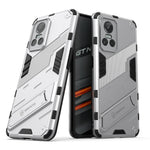 Punk Armor 2 in 1 PC + custodia per telefono antiurto in TPU con supporto invisibile, For Realme GT Neo3 5G China, For Samsung Galaxy A23