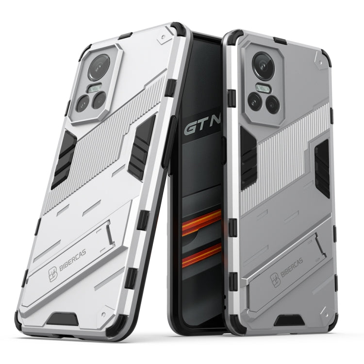Punk Armor 2 in 1 PC + custodia per telefono antiurto in TPU con supporto invisibile, For Realme GT Neo3 5G China, For Samsung Galaxy A23